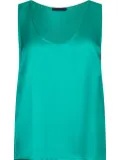 LIU JO scoop-neck sleeveless top - Blue