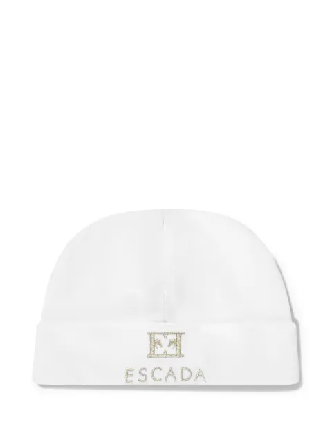 Escada Kids gorro con logo bordado