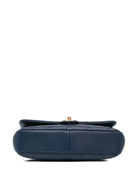 CHANEL Pre-Owned 2019 Medium Lambskin In the Loop Flap satchel 2L0ZA2OQ2AZGH89S - 2