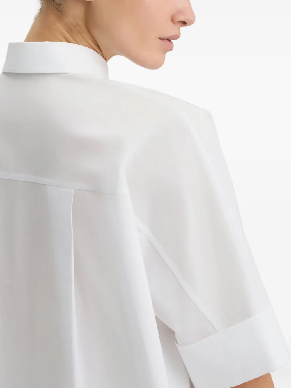 LIU JO Oversized blouse met knopen Wit
