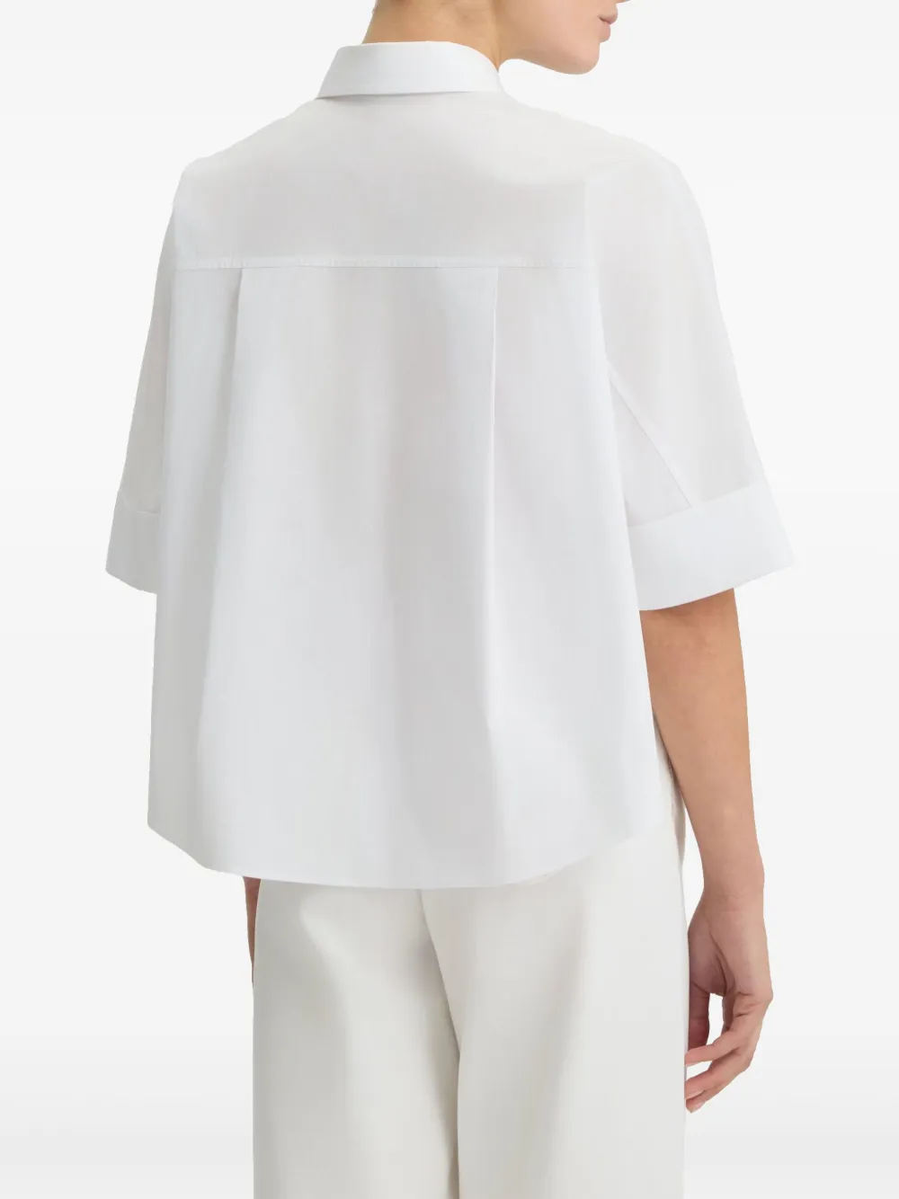 LIU JO Oversized blouse met knopen Wit