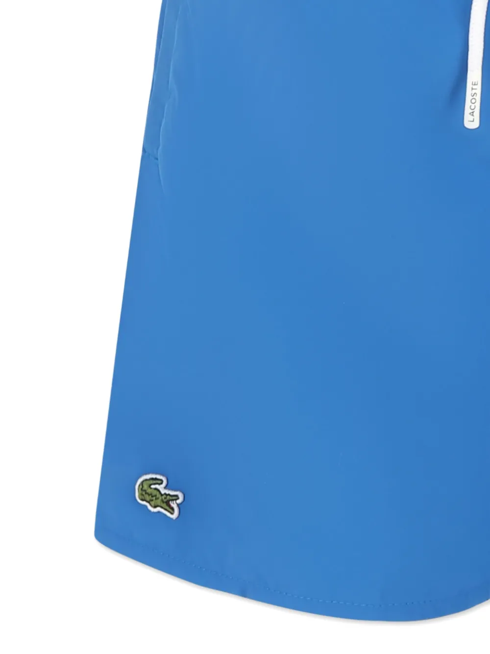 Lacoste Kids Zwembroek met logo-applicatie Blauw