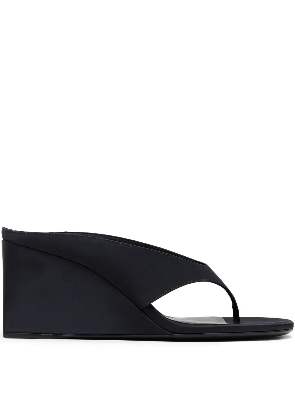 Alaïa 75mm Cube Thong sandals | Black | Image 1