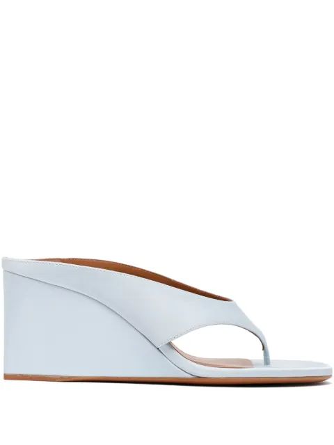 Alaïa 75mm Cube Thong sandals