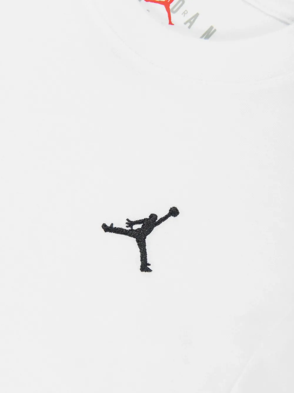 Jordan Kids T-shirt met Jumpman-borduurwerk Wit