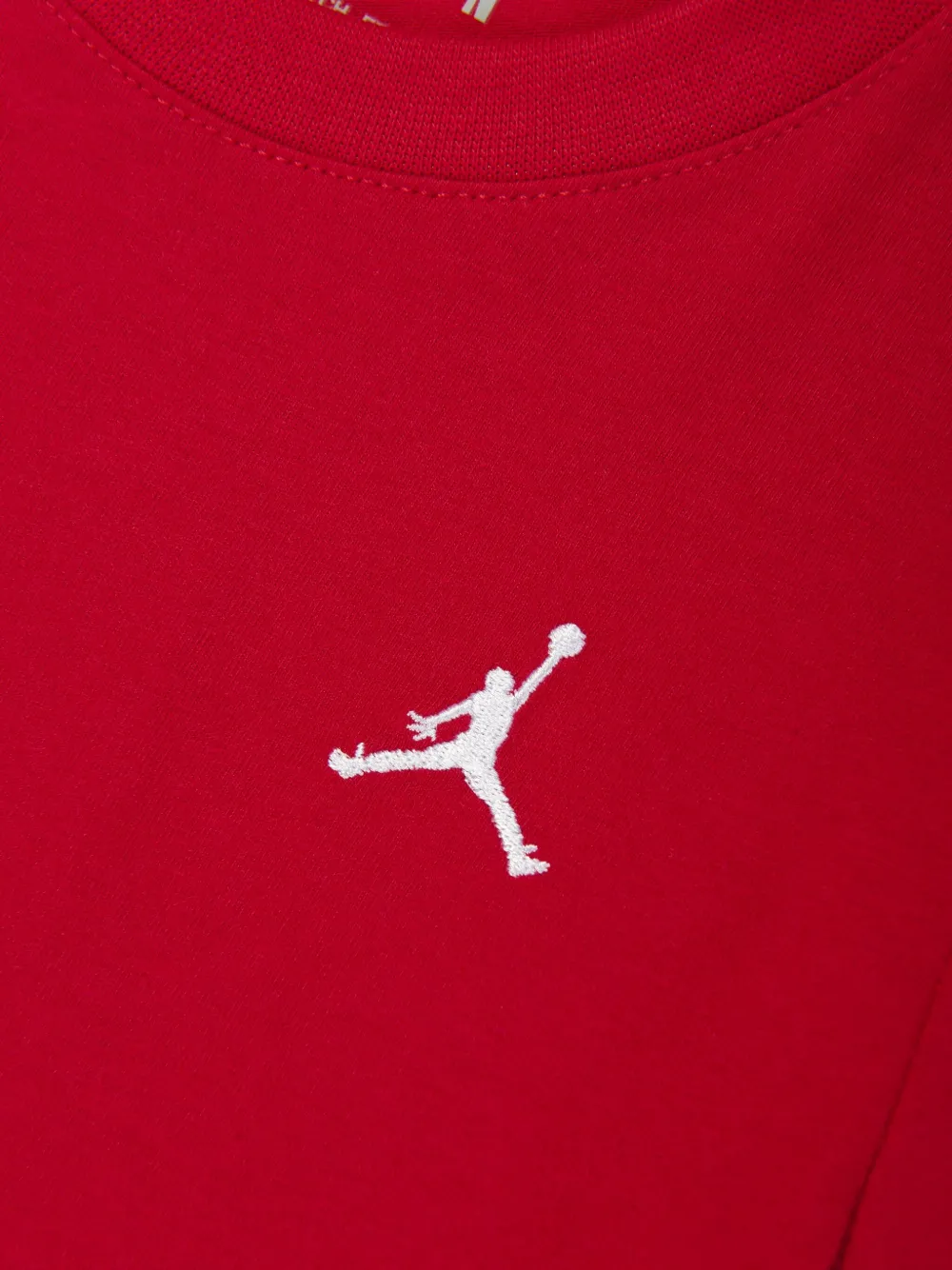 Jordan Kids T-shirt met Jumpman-borduurwerk Rood