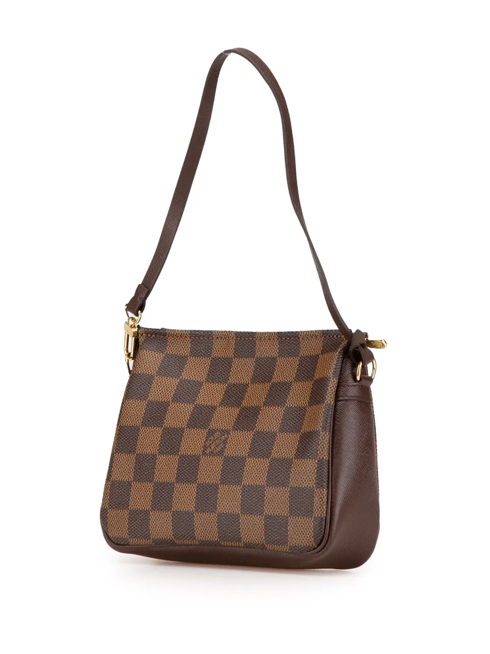 Louis Vuitton Pre-Owned 2004 Damier Ebene Trousse Pochette handtas - Bruin