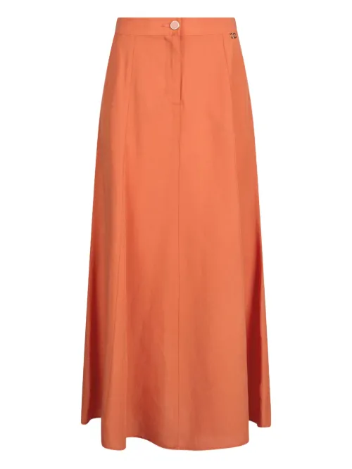 Jupe mi-longue à taille haute - LIU JO - Modalova