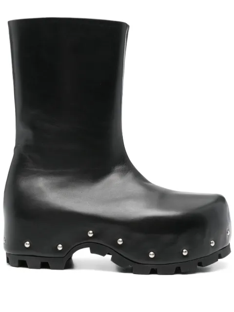 JIL SANDER+ ankle clog boots