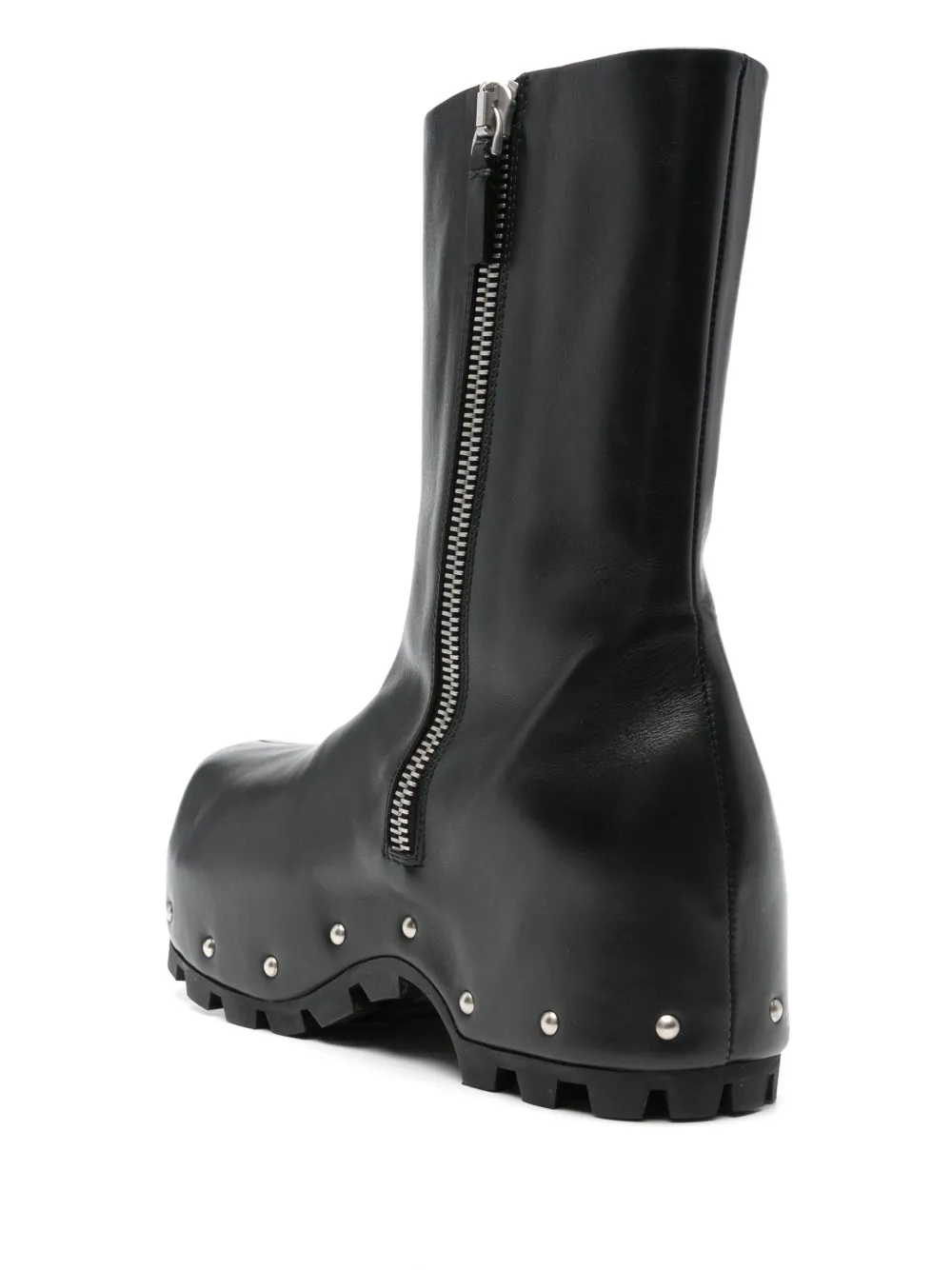 JIL SANDER+ ankle clog boots Black