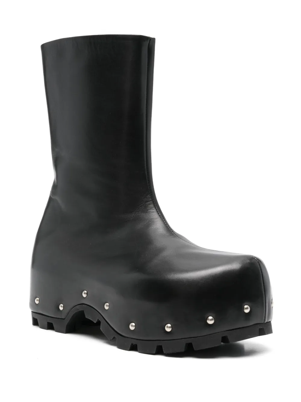 JIL SANDER+ ankle clog boots Black