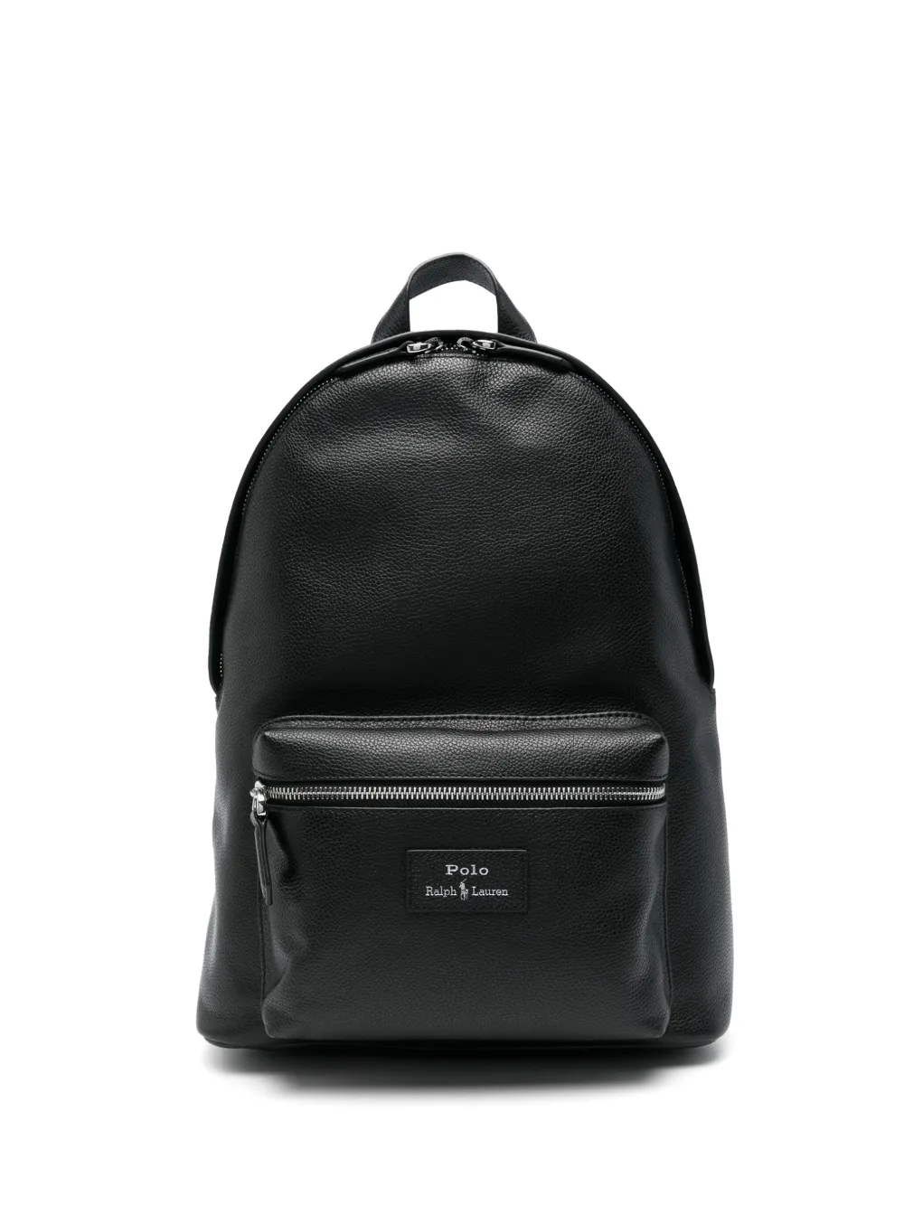 Polo Ralph Lauren pebbled leather backpack - Nero