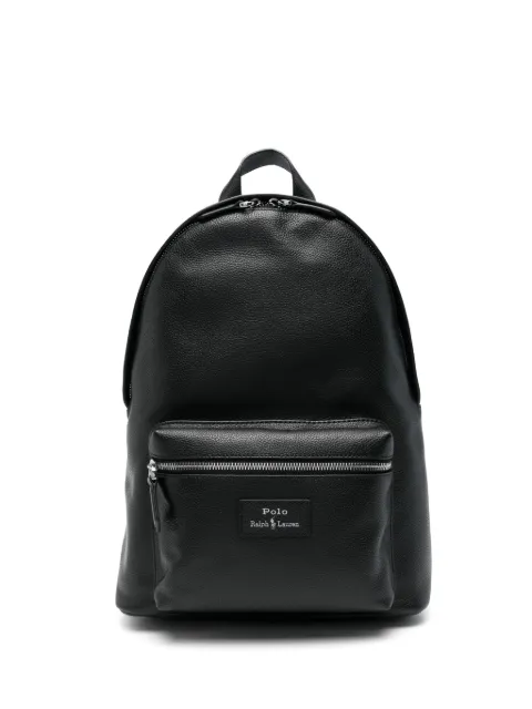 Polo Ralph Lauren pebbled leather backpack