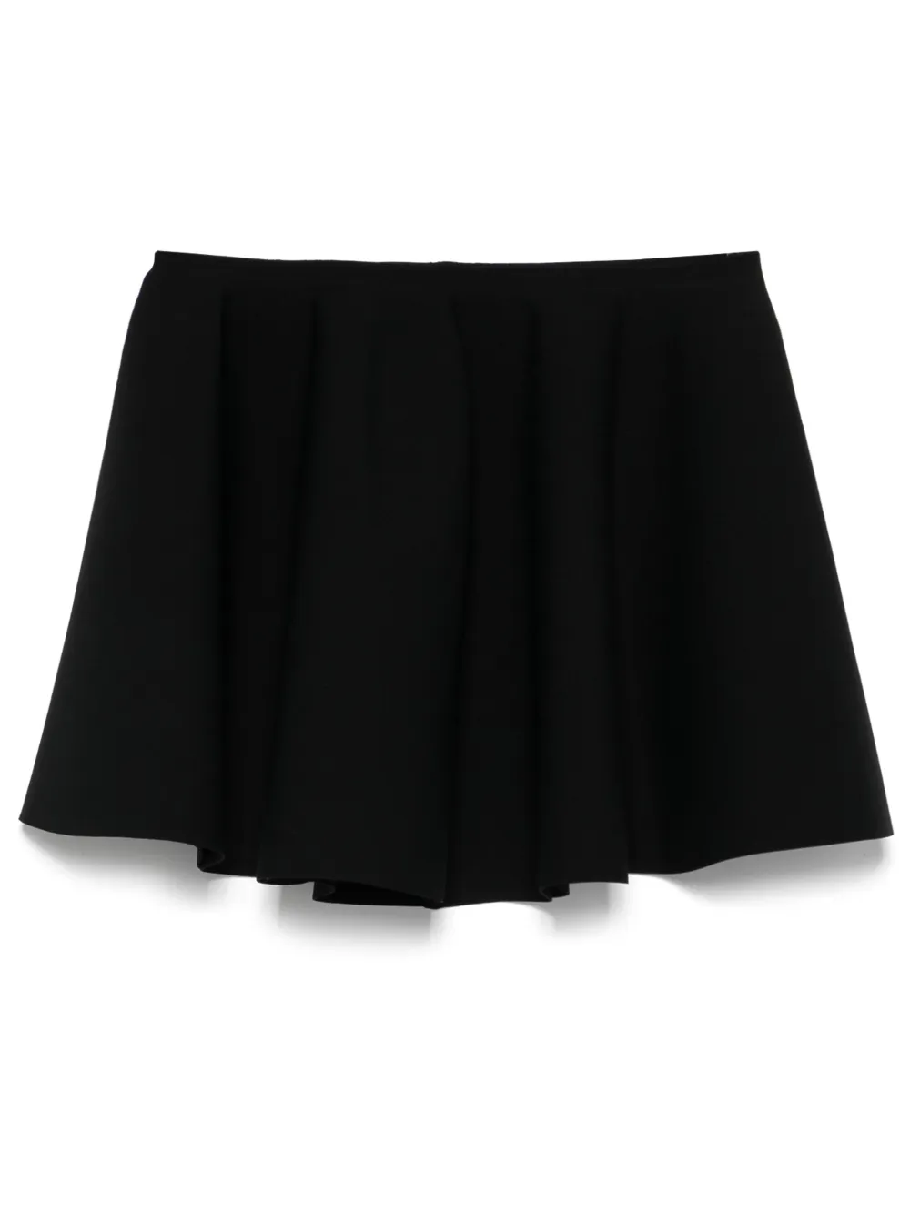 Alaïa falda corta con dobladillo godet | negro | Image 1