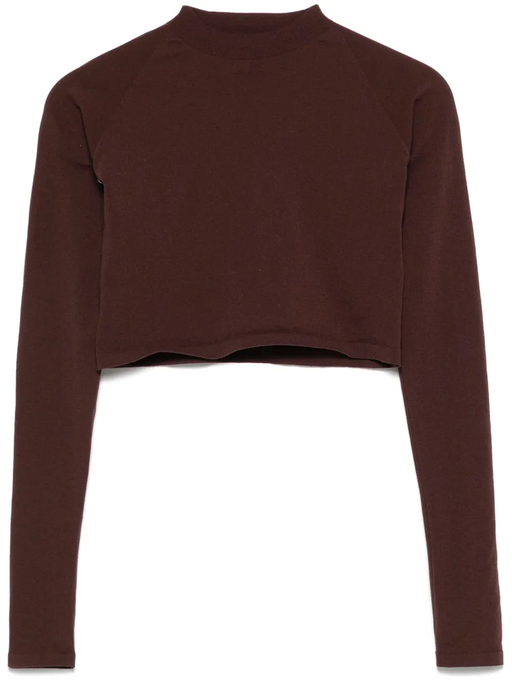 Alaïa crop top | Brown | Image 1
