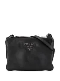 Prada Pre-Owned 2013-2024 Vitello Phenix Double Zip crossbody bag - Black