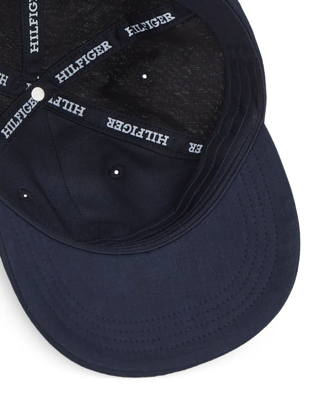 Tommy Hilfiger Junior Honkbalpet met geborduurd logo Blauw