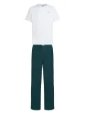 Karl Lagerfeld short-sleeve pajama set - White