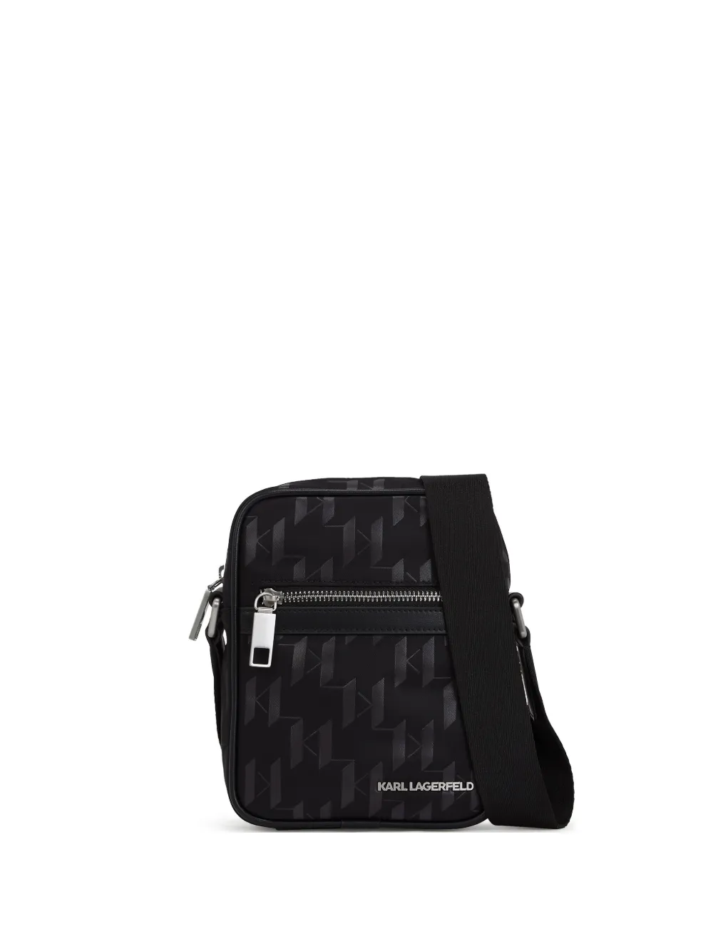 Karl Lagerfeld Borsa a tracolla con monogramma | nero | Image 1