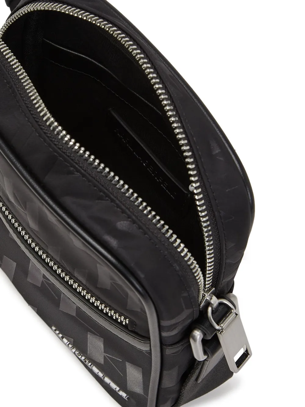 Karl Lagerfeld Crossbodytas met monogram Zwart