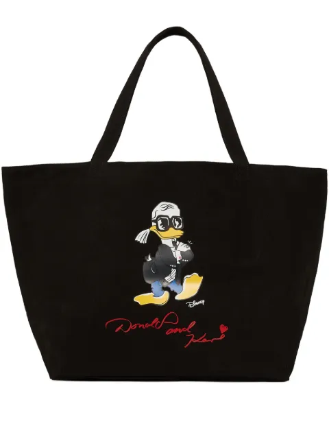 Karl Lagerfeld x Disney cotton tote bag