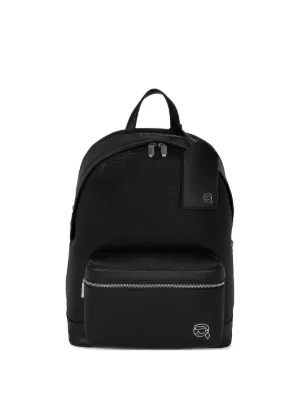 KARL LAGERFELD 黒 リュック・バックパック カールラガーフェルド (KARL LAGERFELD) レディース/バック