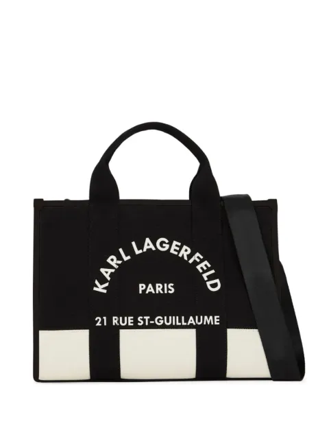 Karl Lagerfeld tote de lona