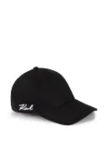 Karl Lagerfeld logo cap - Black