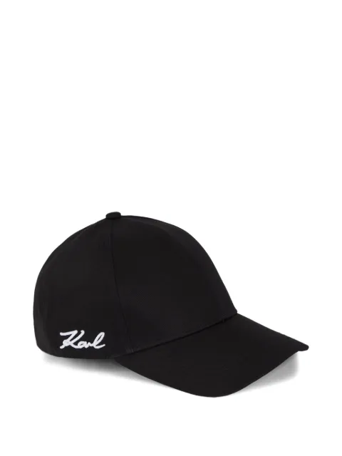 Karl Lagerfeld logo cap