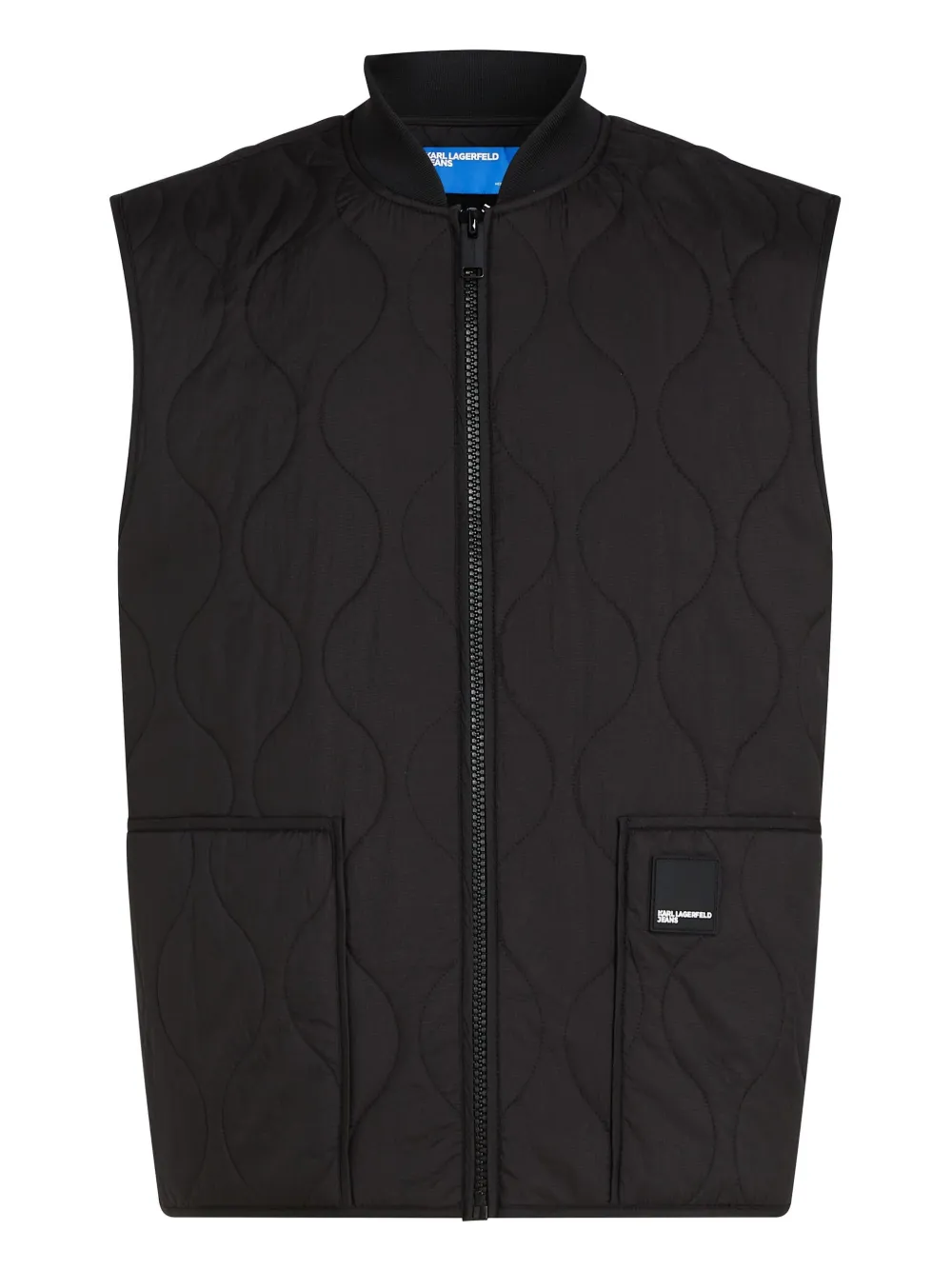 Karl Lagerfeld Jeans Gesteppte Weste | Schwarz | Image 1