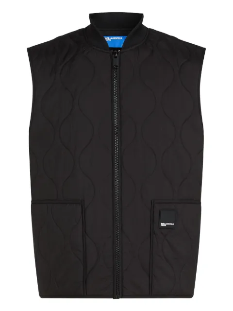 Karl Lagerfeld Jeans quilted gilet