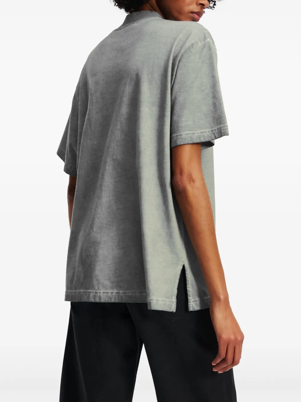 Karl Lagerfeld Jeans T-shirt met logoprint Grijs