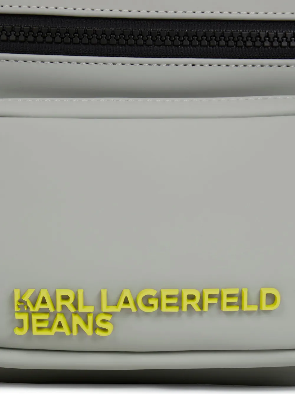 Karl Lagerfeld Jeans Heuptas met geborduurd logo Grijs
