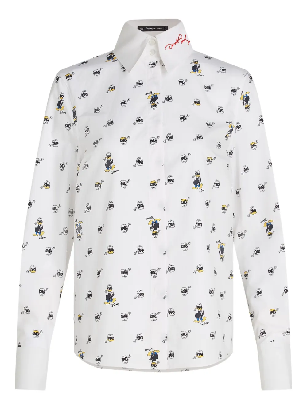 Karl Lagerfeld camisa con estampado gráfico en colaboración conDisney | blanco | Image 1