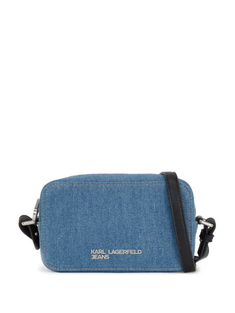 Karl Lagerfeld Jeans KLJ denim crossbody bag
