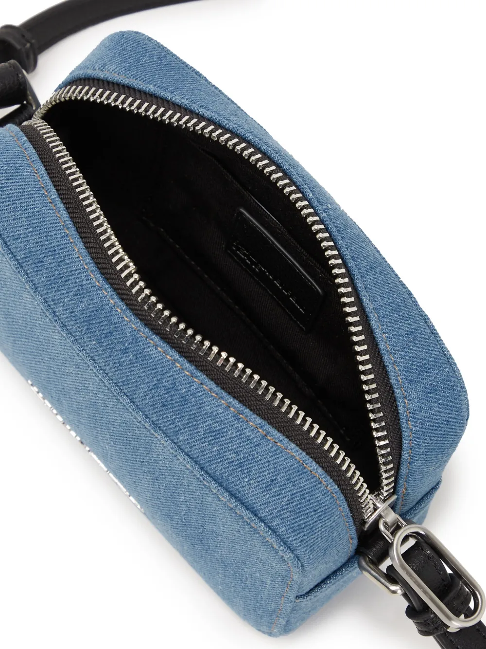 Karl Lagerfeld Jeans Denim crossbodytas Blauw