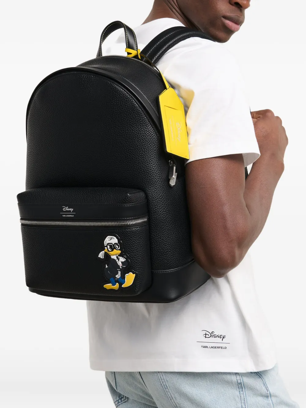 Karl Lagerfeld x Disney logo-patch backpack | Image 2
