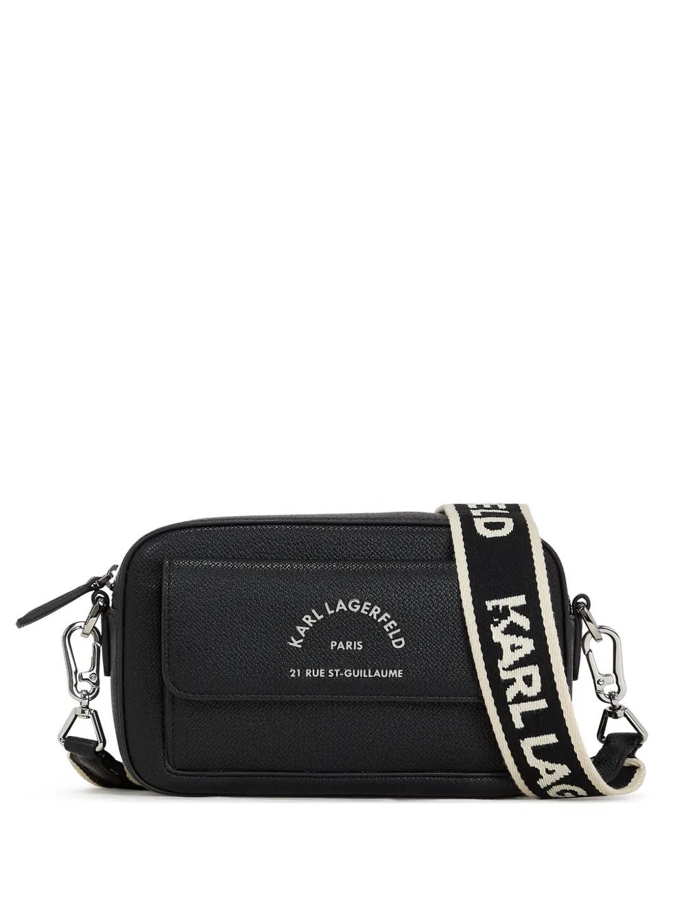 Karl Lagerfeld Rue St-Guillaume ショルダーバッグ - ブラック Karl Lagerfeld Rue St-Guillaume ショルダーバッグ - ブラック