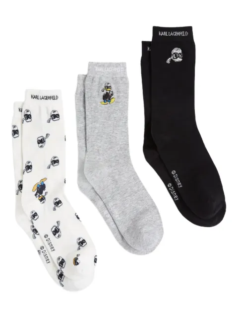Karl Lagerfeld x Disney all-over print socks (pack of three)