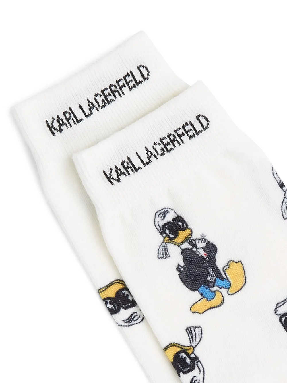 Karl Lagerfeld x Disney drie paar sokken met print Grijs