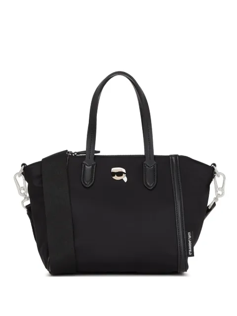 Karl Lagerfeld Ikon Pin double-handle tote bag