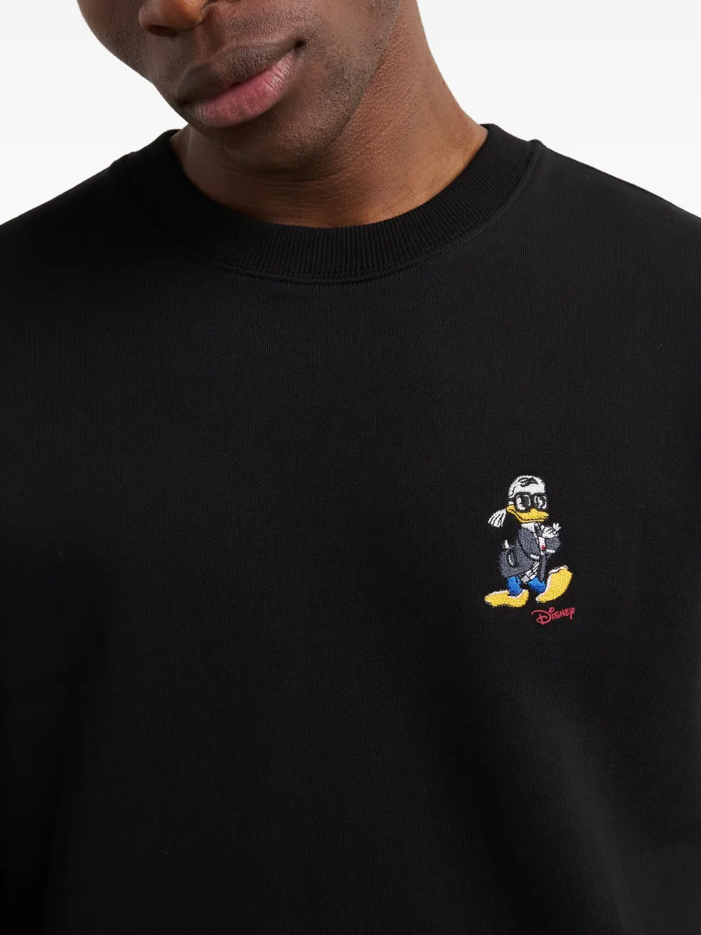 Karl Lagerfeld x Disney sweater van katoenblend Zwart