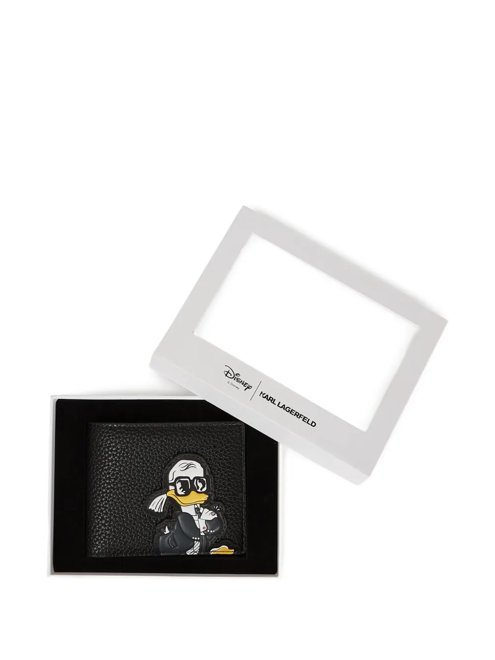 Karl Lagerfeld x Disney portemonnee met cartoon-patch Zwart