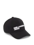 Karl Lagerfeld Jeans denim baseball cap - Black