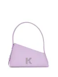 Karl Lagerfeld Jeans Geo geometric-silhouette shoulder bag - Purple