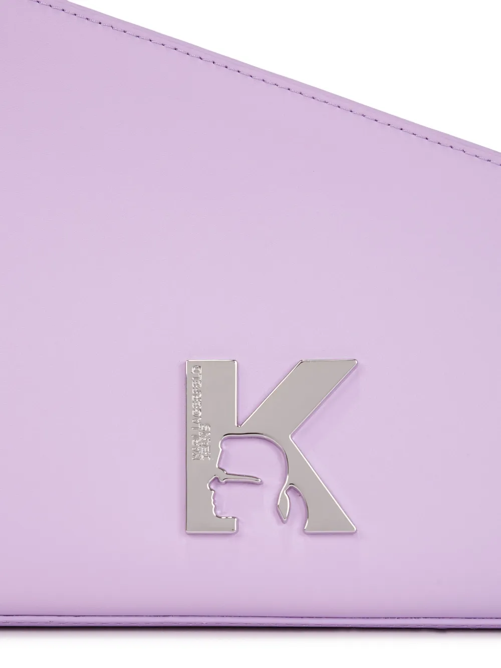Karl Lagerfeld Jeans Geo schoudertas met geometrische vorm Paars