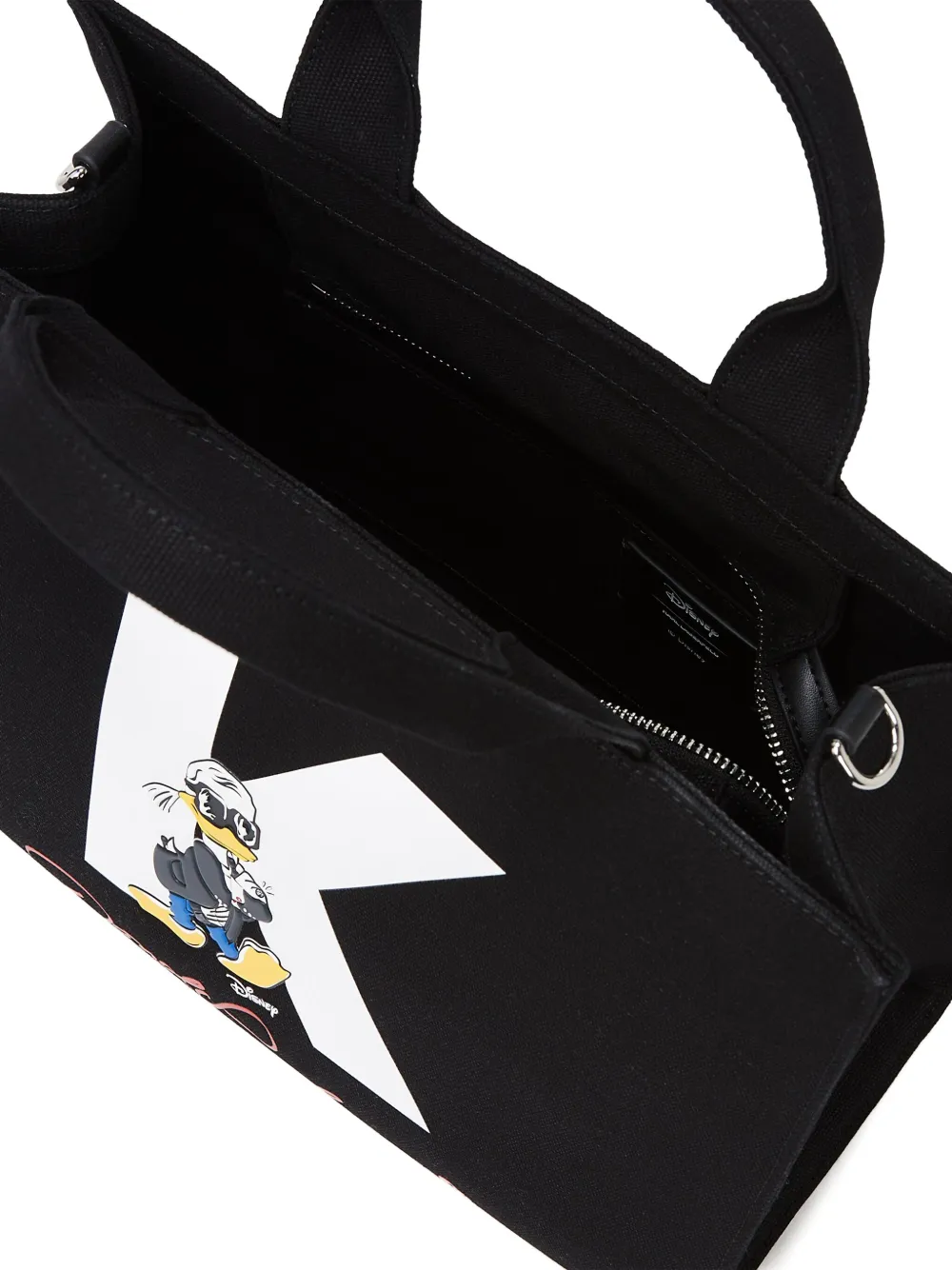 Karl Lagerfeld x Disney medium shopper Zwart