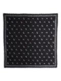 Karl Lagerfeld Ikon jacquard scarf - Black