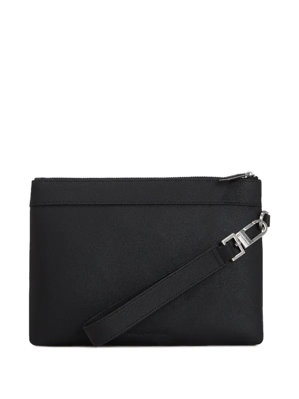 KARL LAGERFELD カールラガーフェルド　レザーバッグ　クラッチバッグ KARL LAGERFELD カールラガーフェルド レザーバッグ クラッチ