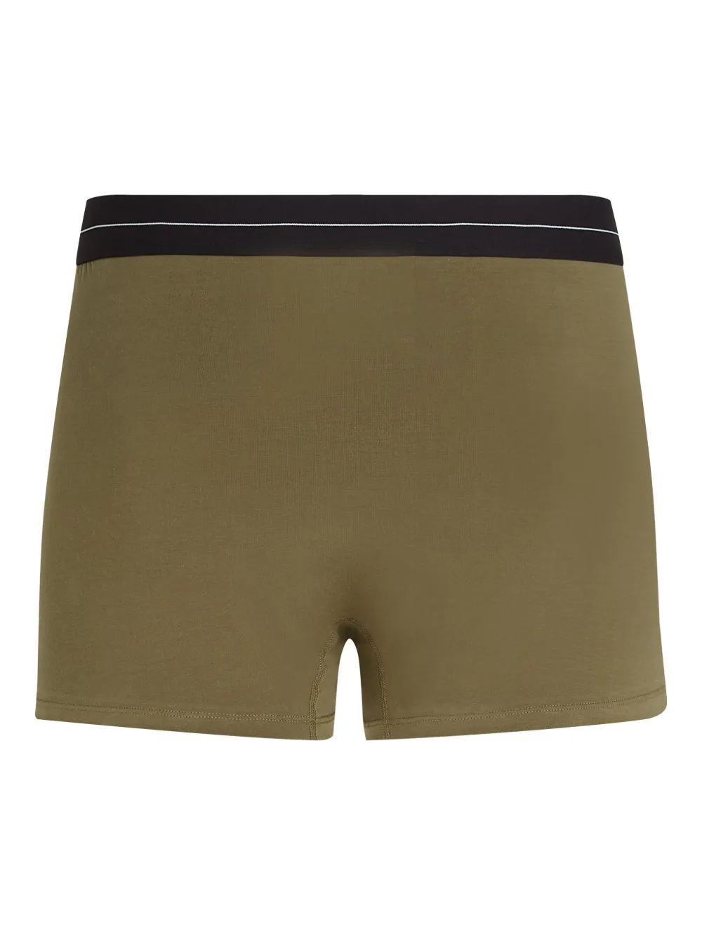 Karl Lagerfeld Boxershorts met contrasterende tailleband Zwart